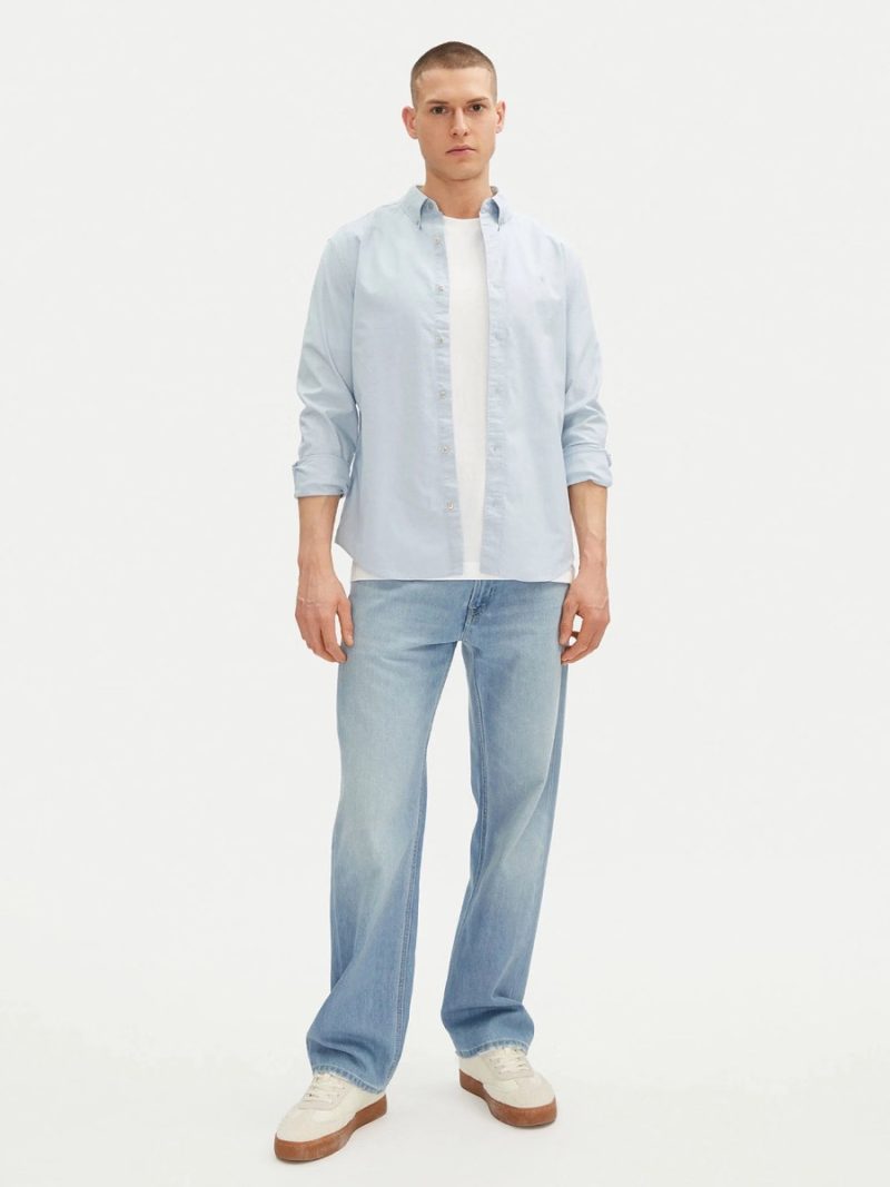 Calvin Klein Jeans pánská světle modrá košile