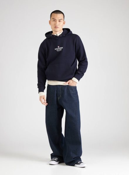 Tommy Hilfiger pánská tmavě modrá mikina