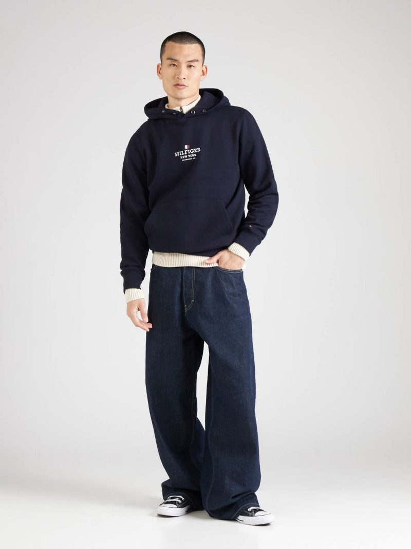 Tommy Hilfiger pánská tmavě modrá mikina