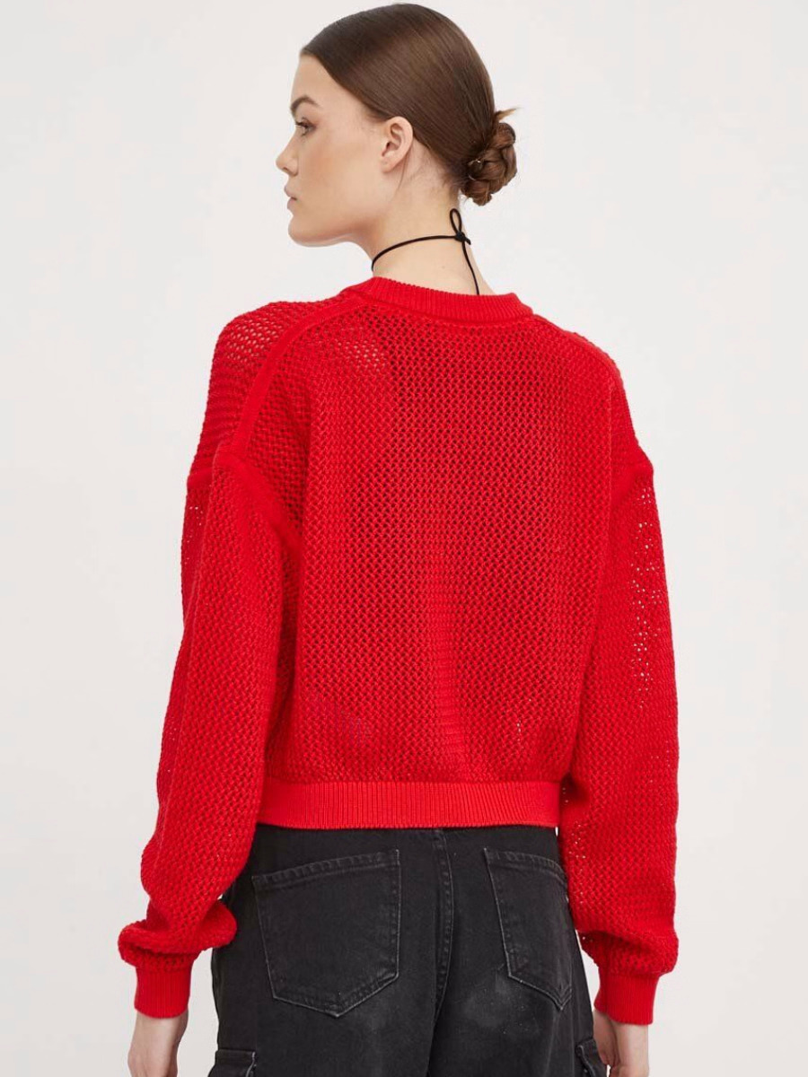 Tommy Hilfiger dámský červený svetr