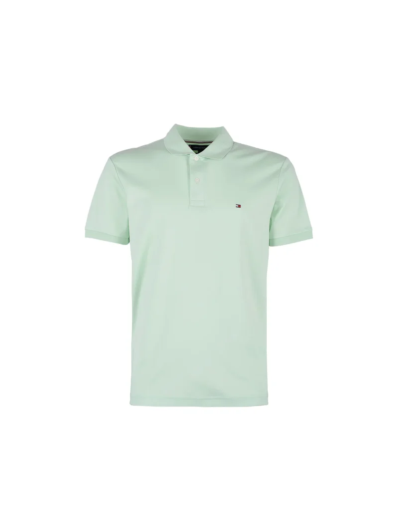 Tommy Hilfiger pánské světle zelené polo triko